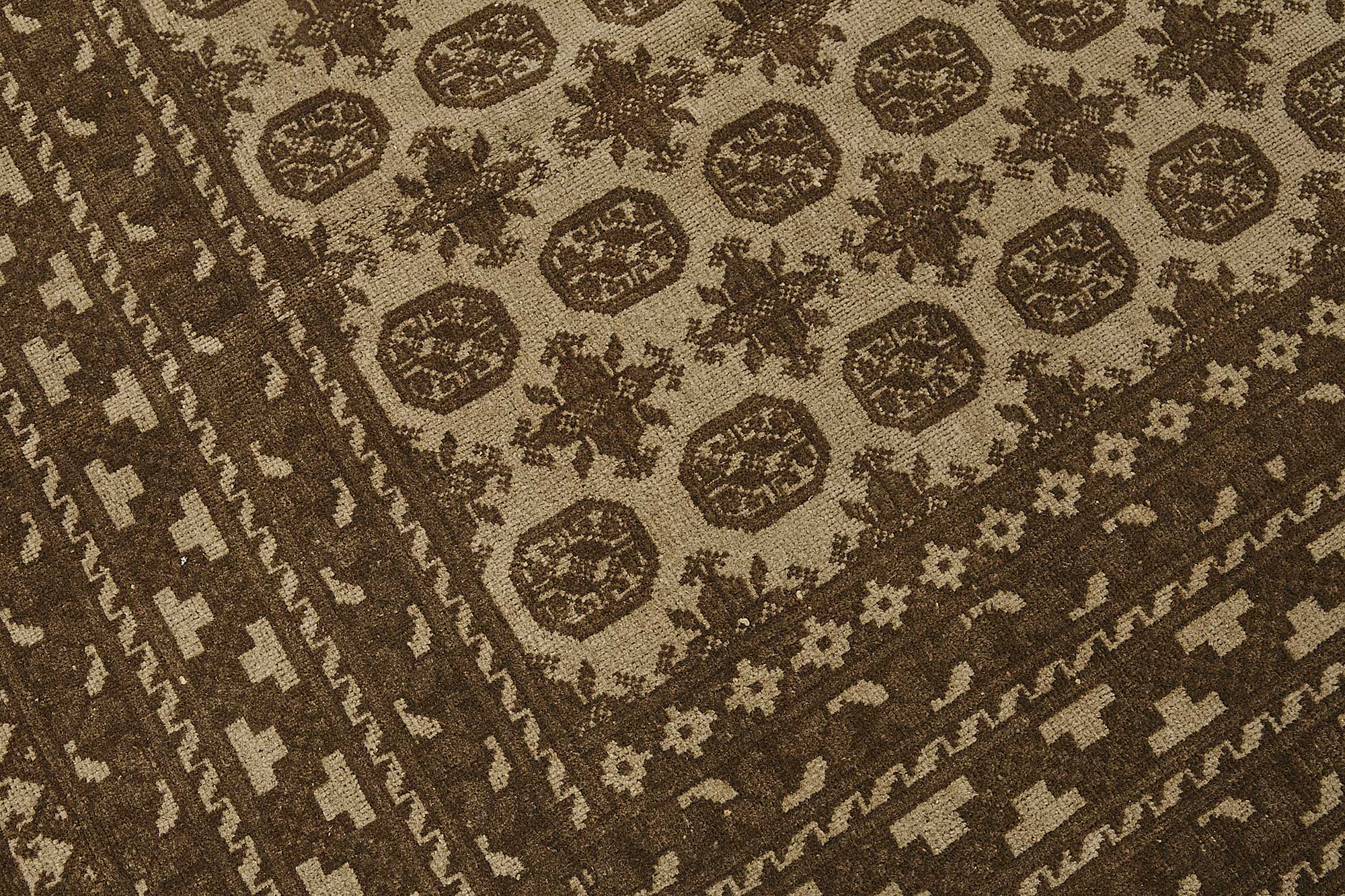 5x8 Beige Vintage Large Area Rug - 50170