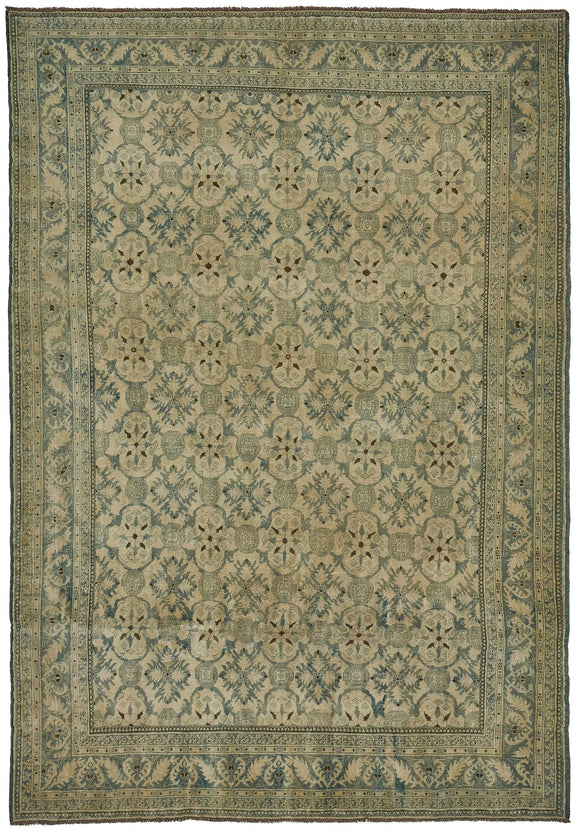 6x9 Beige Vintage Large Area Rug - 50171