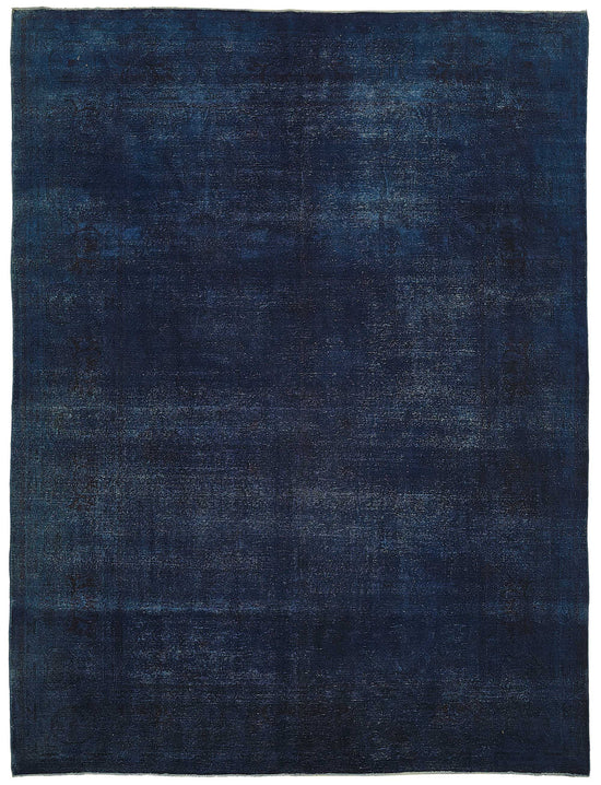 9x12 Blue Overdyed Area Rug - 50173