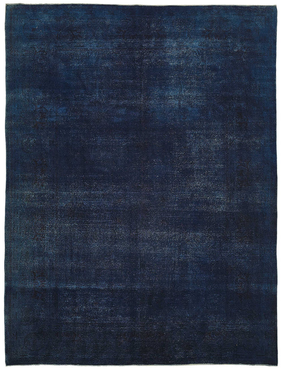9x12 Blue Overdyed Area Rug - 50173