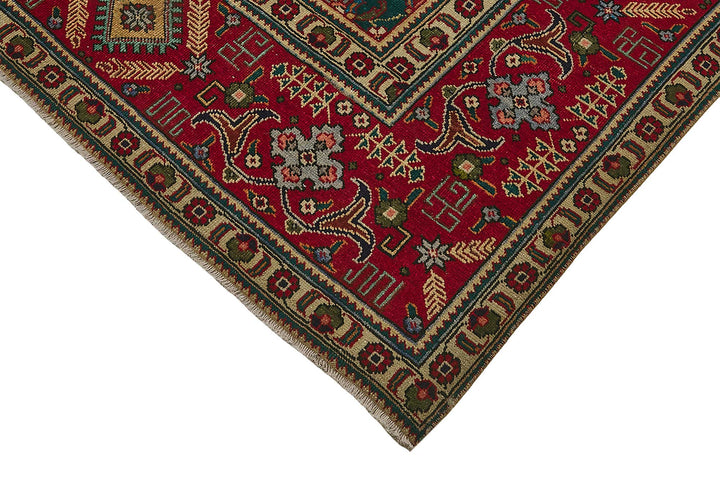 10x12 Beige Vintage Large Area Rug - 50174