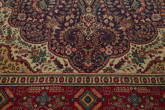 10x12 Beige Vintage Large Area Rug - 50174