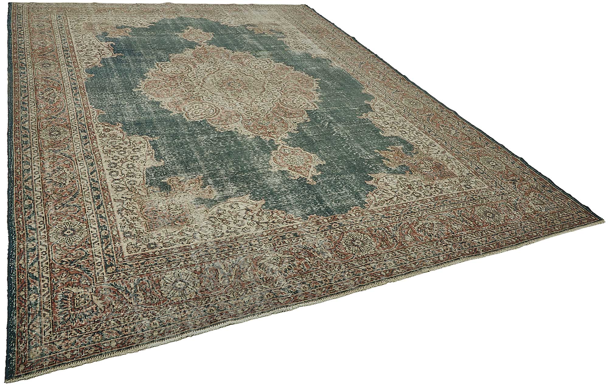 9x12 Beige Vintage Large Area Rug - 50175