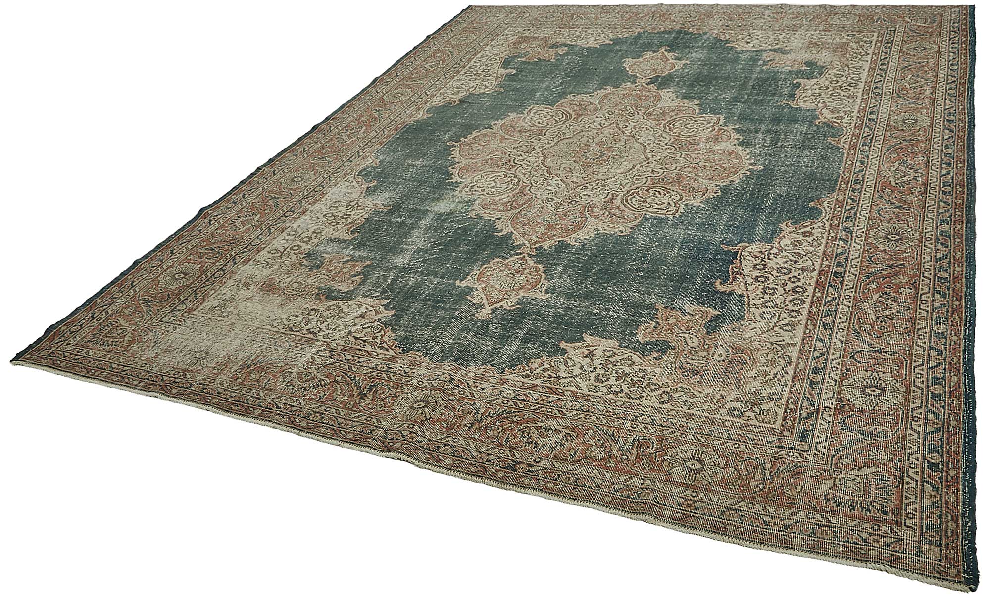 9x12 Beige Vintage Large Area Rug - 50175