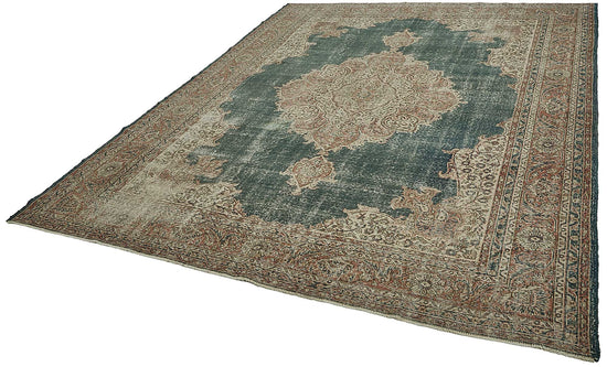 9x12 Beige Vintage Large Area Rug - 50175
