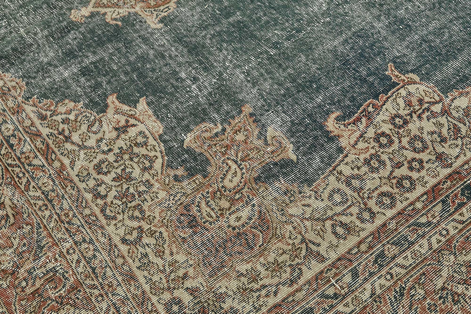 9x12 Beige Vintage Large Area Rug - 50175