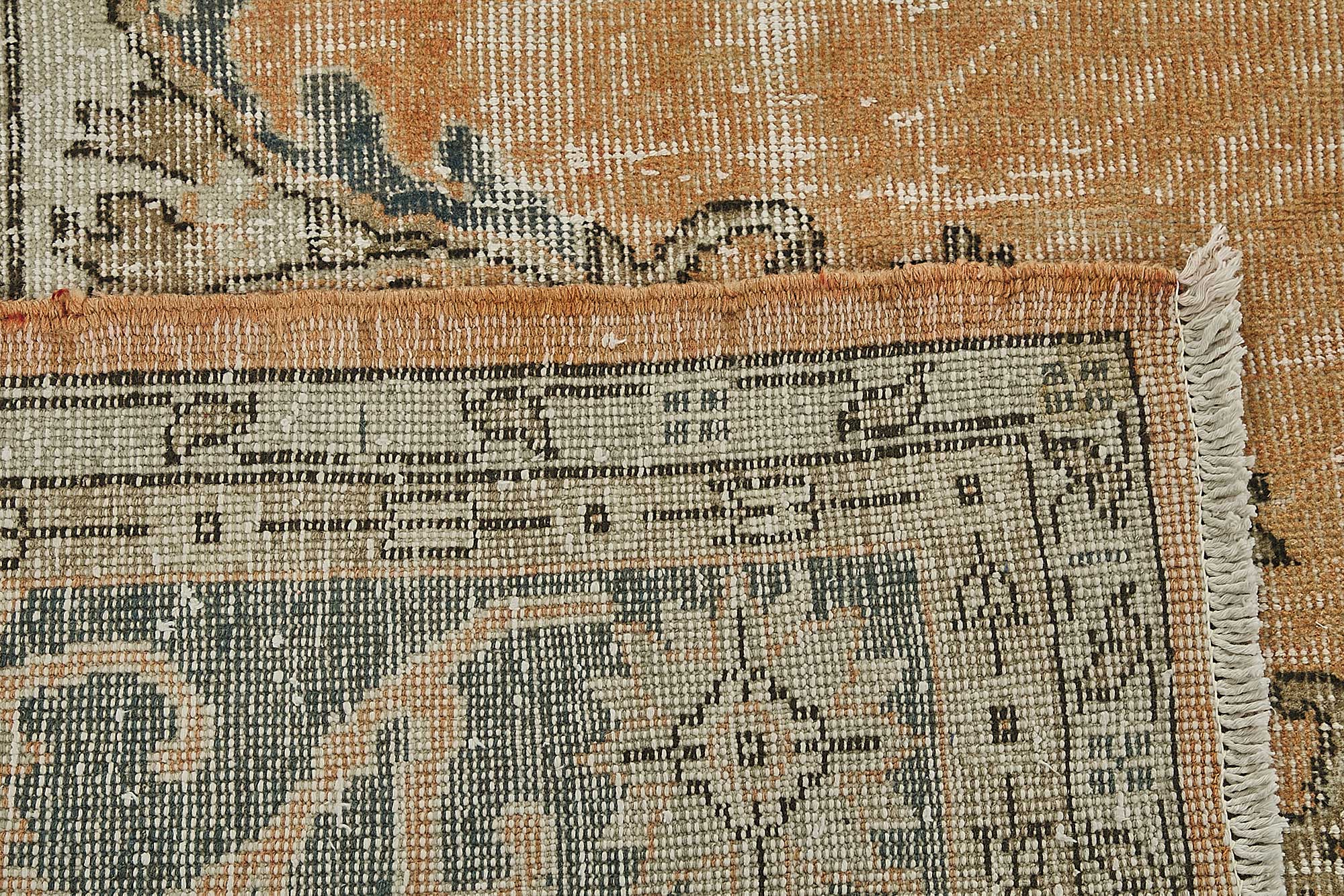 8x11 Beige Vintage Large Area Rug - 50176