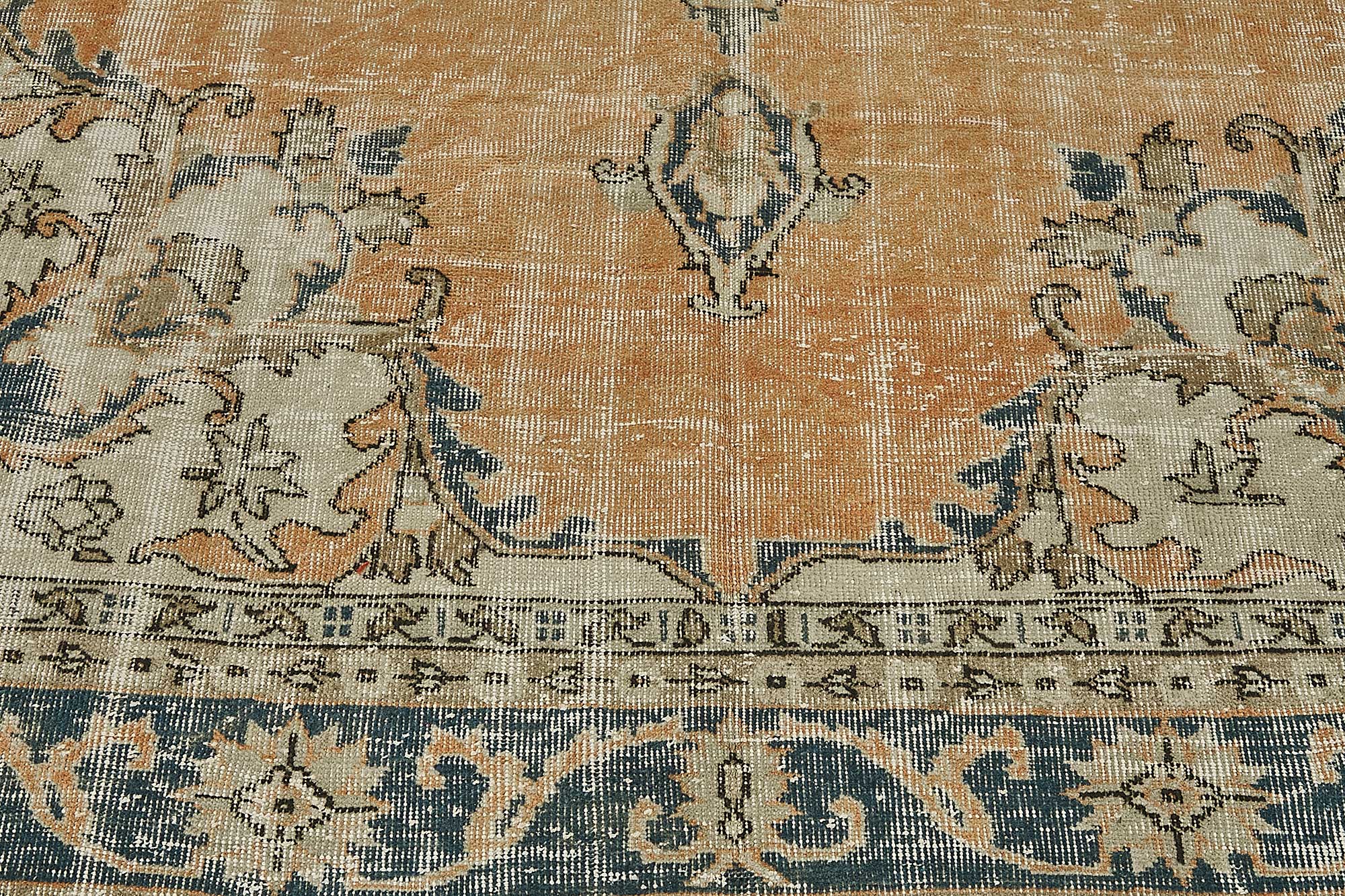 8x11 Beige Vintage Large Area Rug - 50176