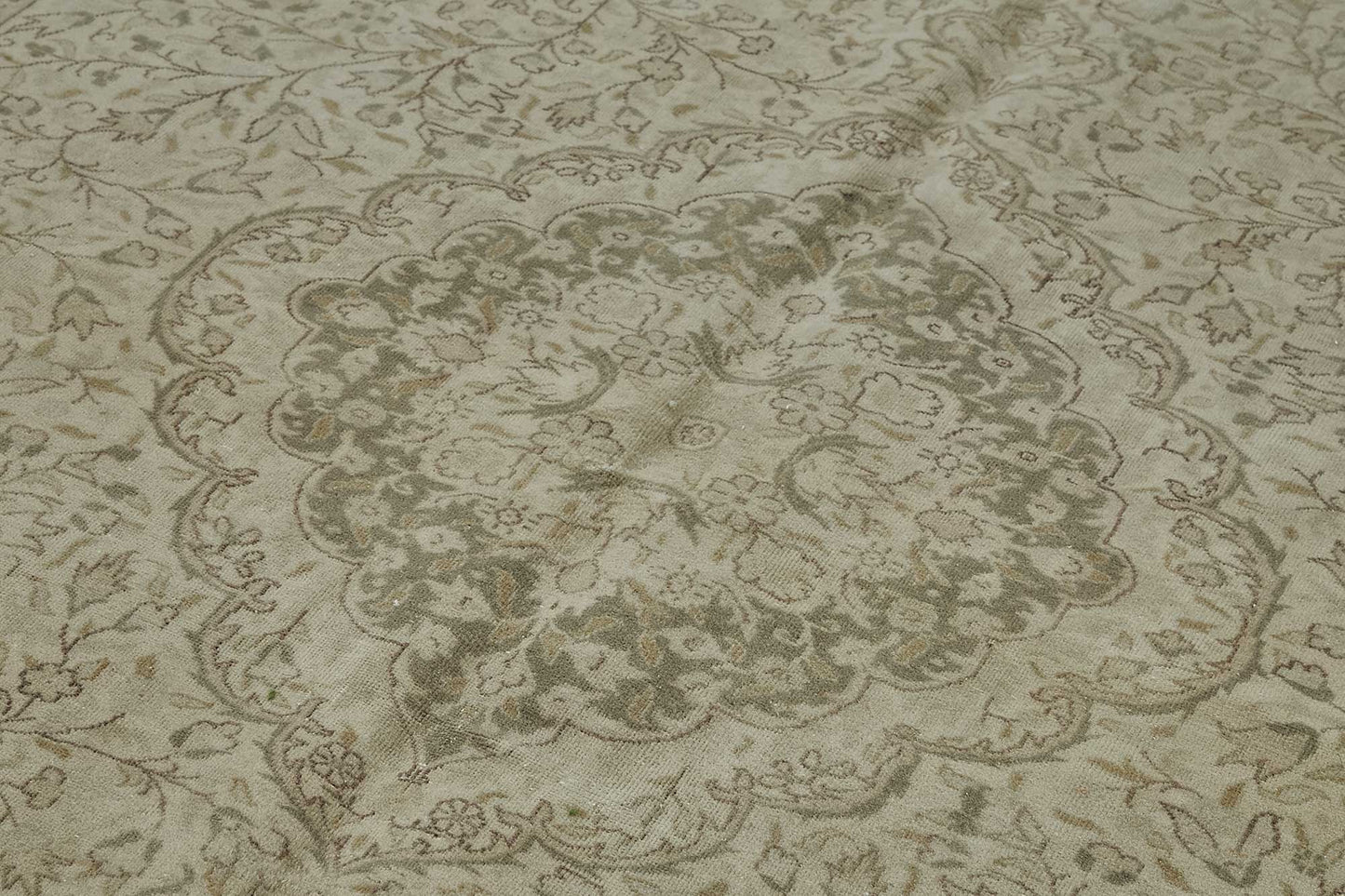 7x10 Beige Vintage Large Area Rug - 50177