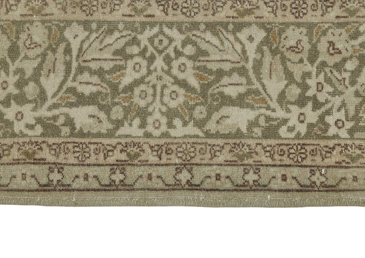 7x10 Beige Vintage Large Area Rug - 50177