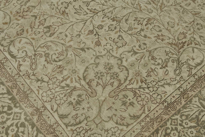 7x10 Beige Vintage Large Area Rug - 50177