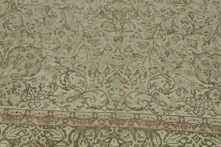 7x10 Beige Vintage Large Area Rug - 50177
