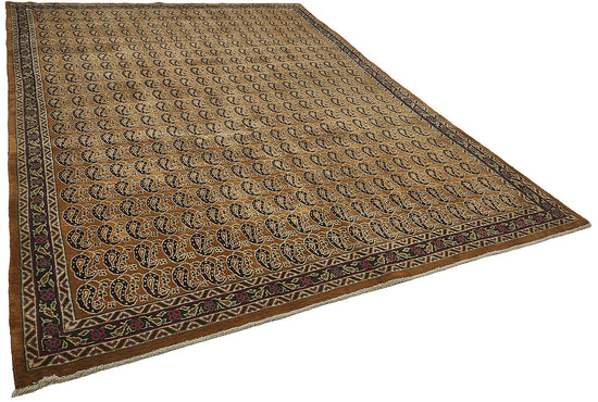 8x12 Beige Vintage Large Area Rug - 50178