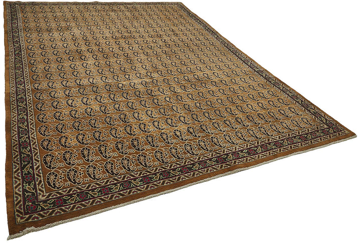 8x12 Beige Vintage Large Area Rug - 50178