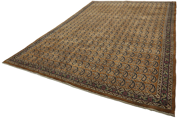 8x12 Beige Vintage Large Area Rug - 50178