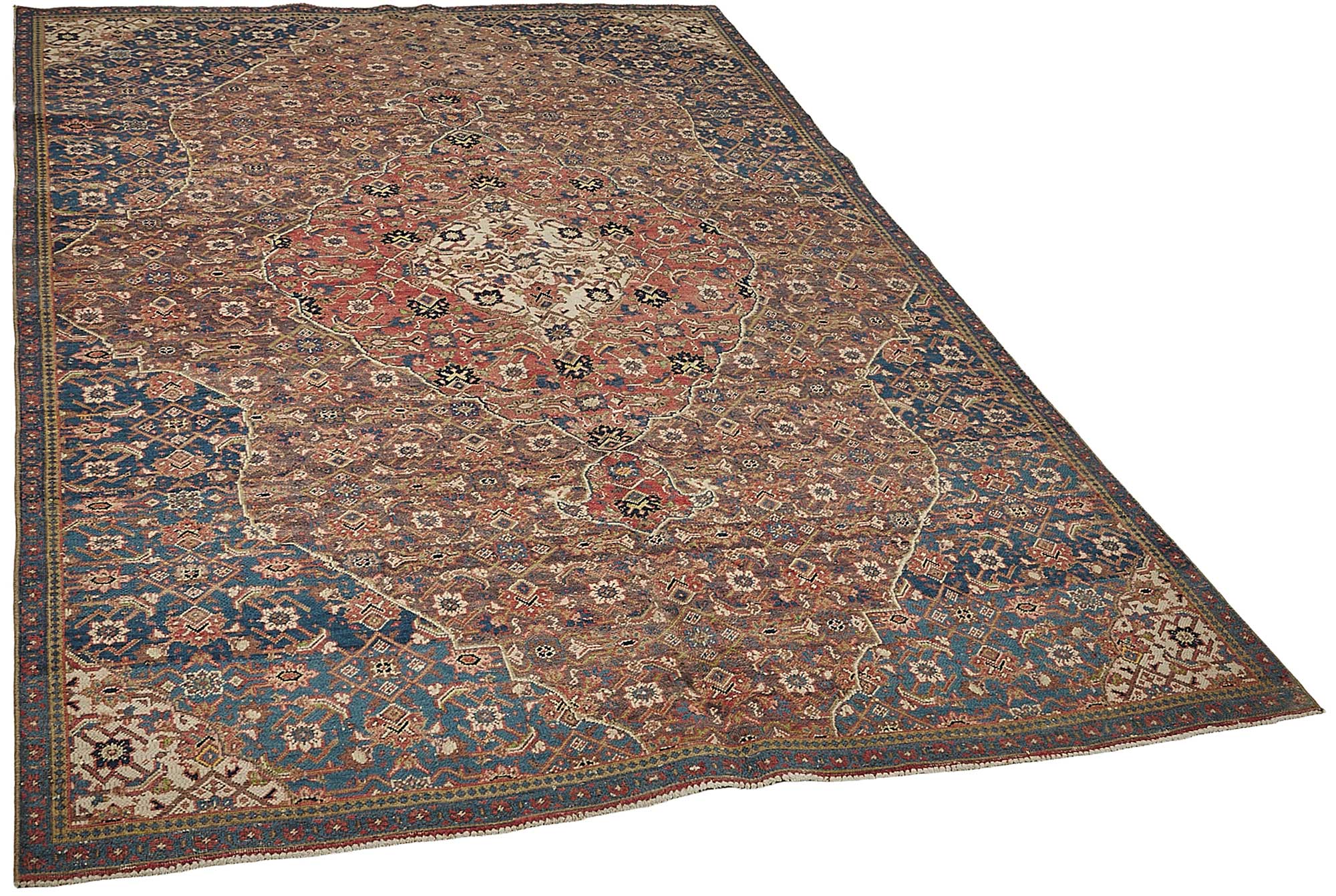 5x8 Beige Vintage Large Area Rug - 50180