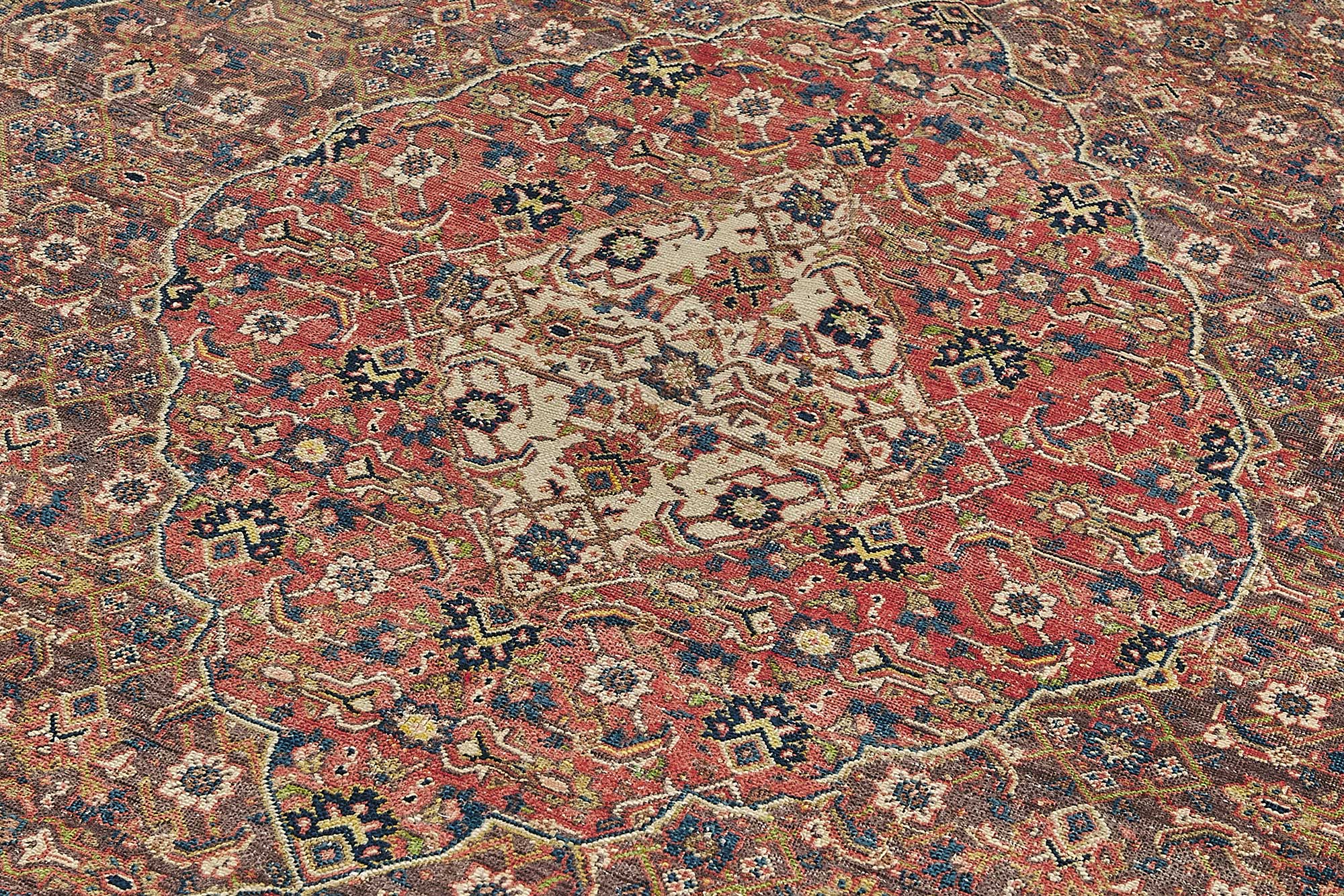 5x8 Beige Vintage Large Area Rug - 50180