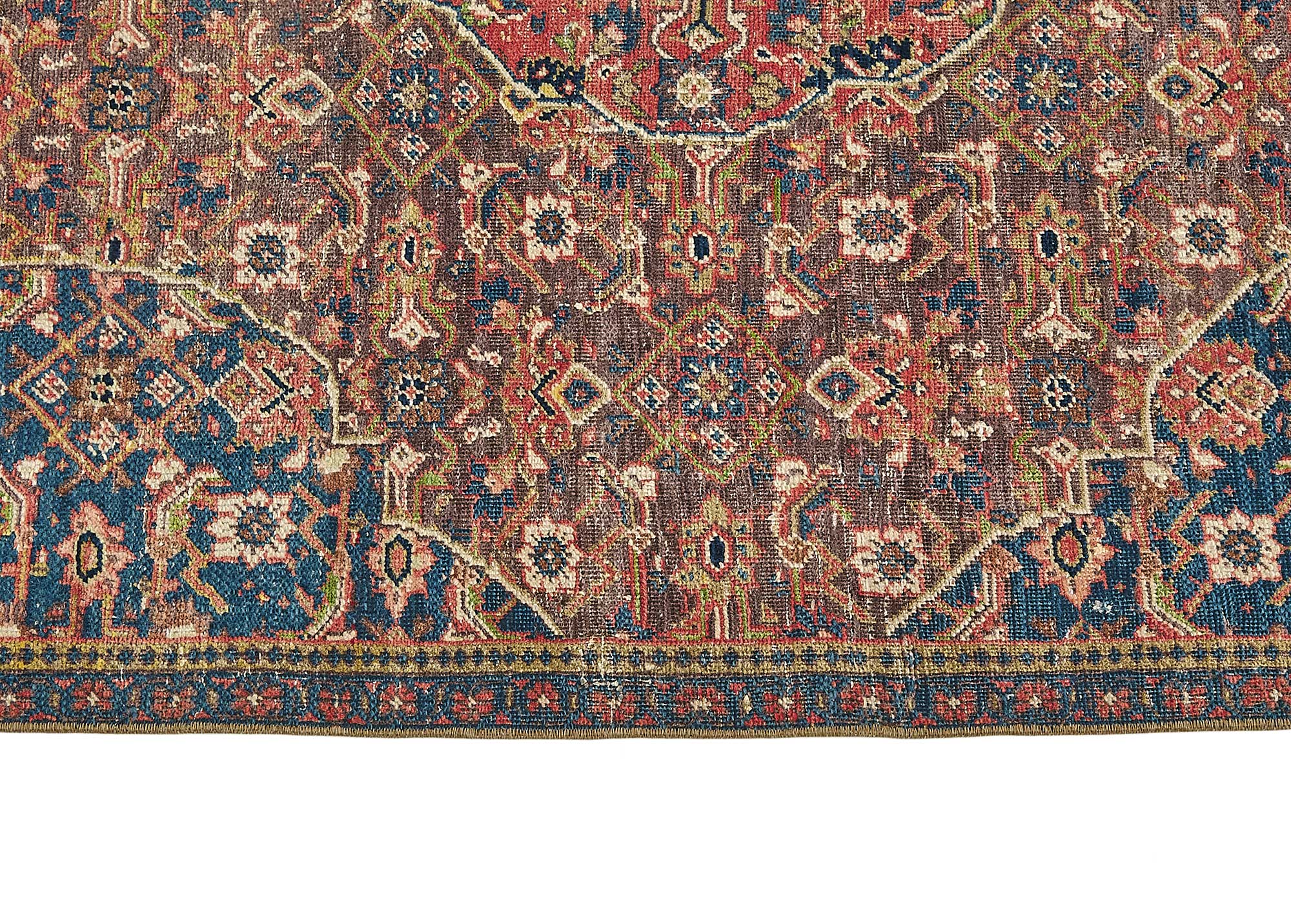 5x8 Beige Vintage Large Area Rug - 50180