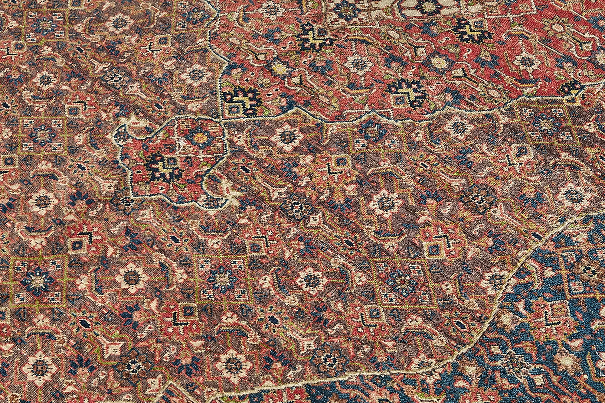 5x8 Beige Vintage Large Area Rug - 50180