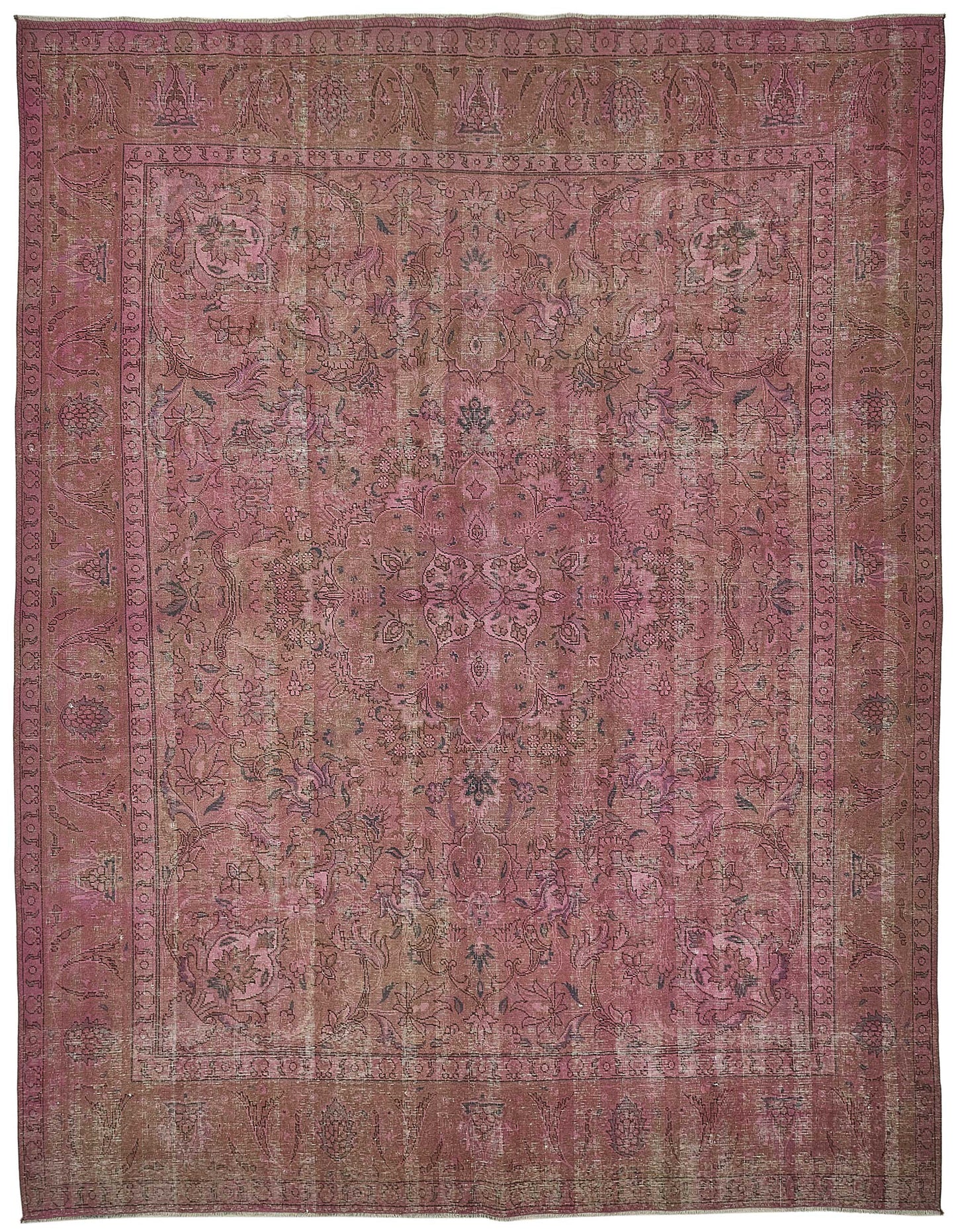 9x12 Pink Overdyed Area Rug - 50183