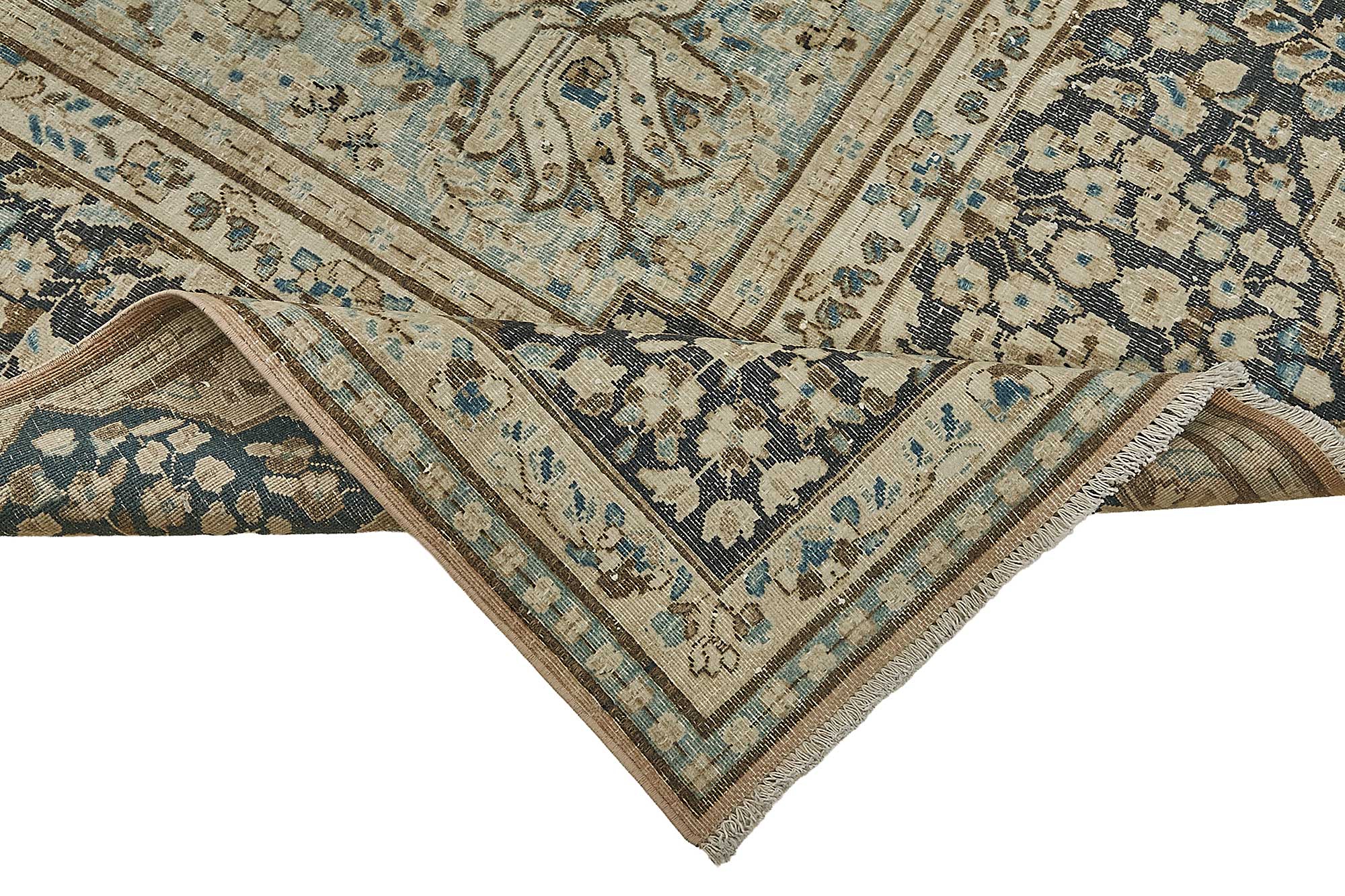 8x12 Beige Vintage Large Area Rug - 50187