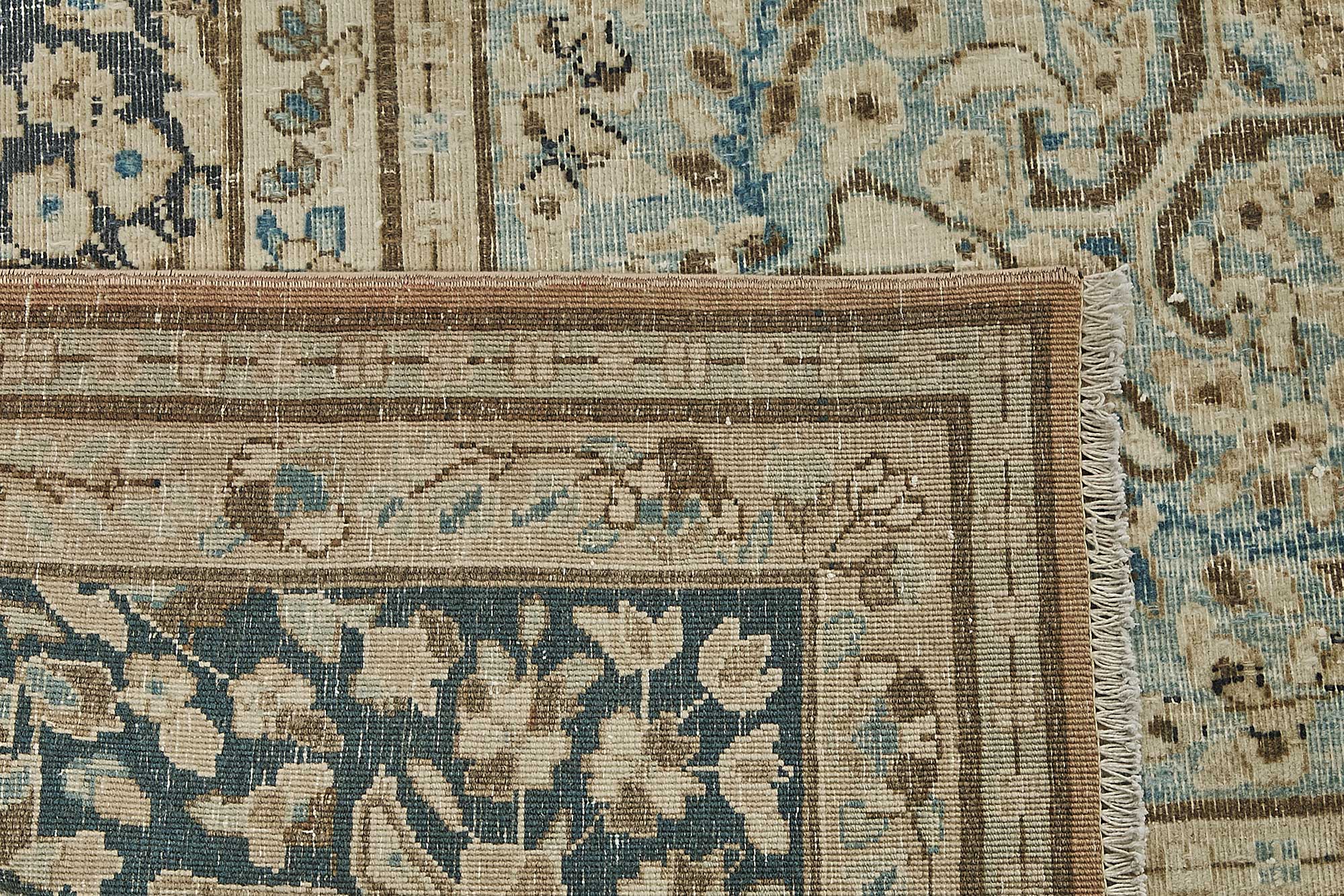 8x12 Beige Vintage Large Area Rug - 50187