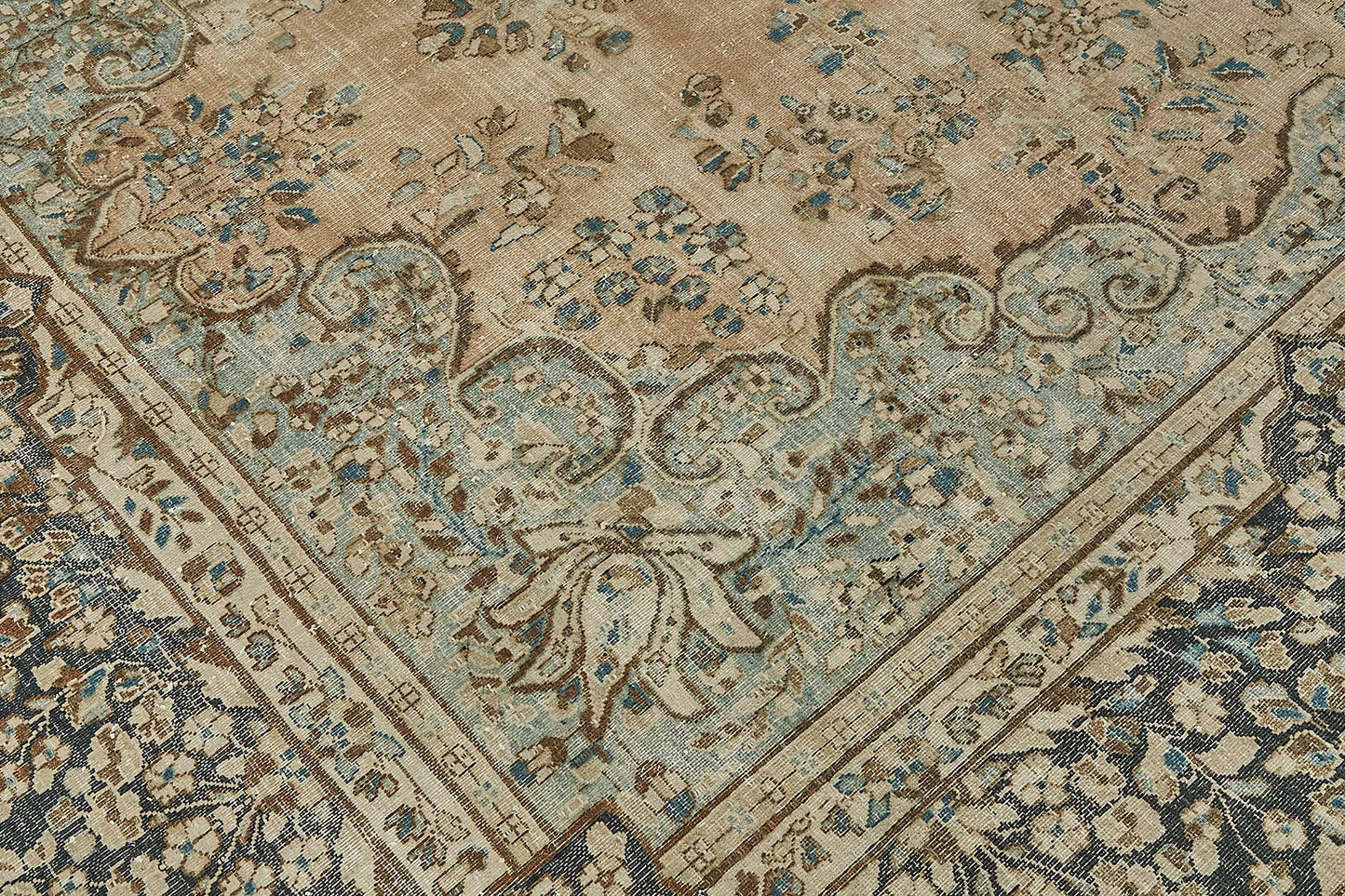 8x12 Beige Vintage Large Area Rug - 50187