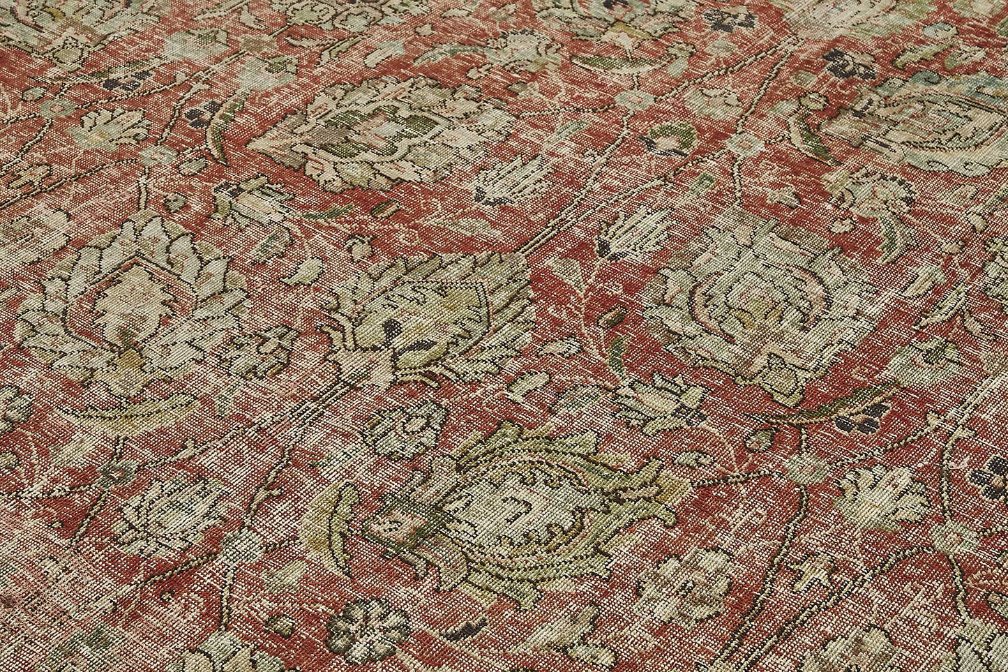 10x13 Beige Vintage Large Area Rug - 50188