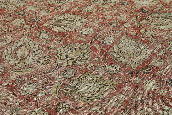 10x13 Beige Vintage Large Area Rug - 50188