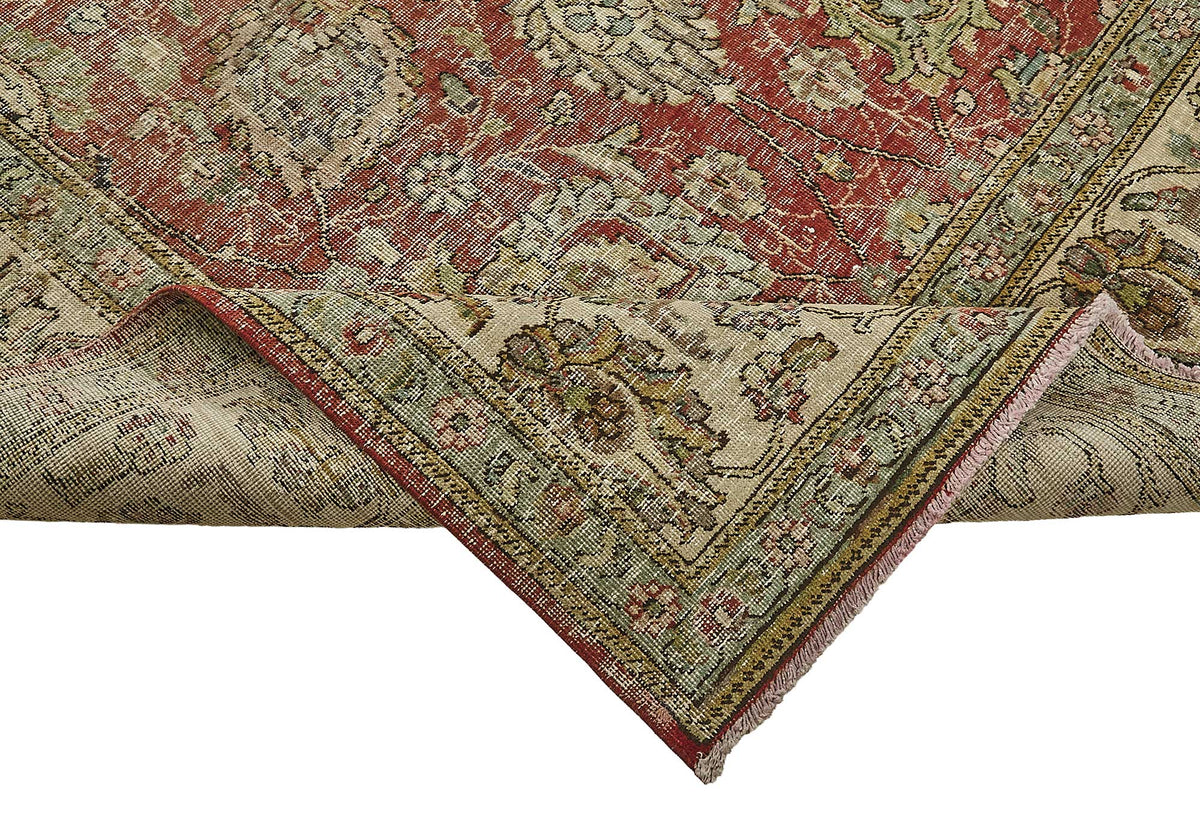 10x13 Beige Vintage Large Area Rug - 50188