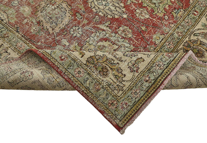 10x13 Beige Vintage Large Area Rug - 50188