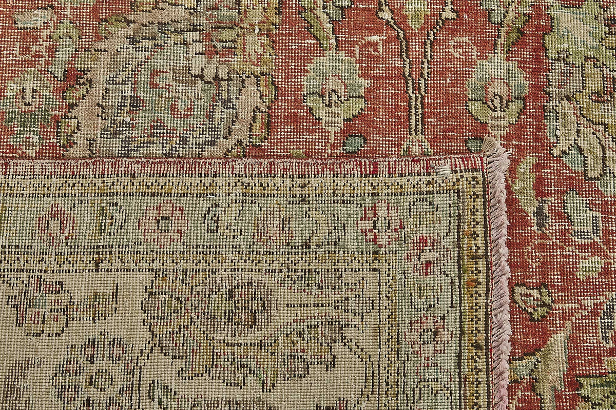 10x13 Beige Vintage Large Area Rug - 50188