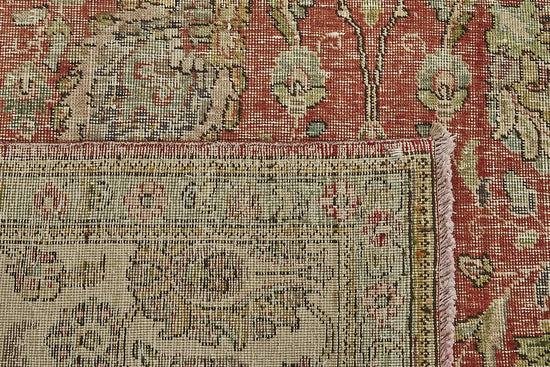 10x13 Beige Vintage Large Area Rug - 50188