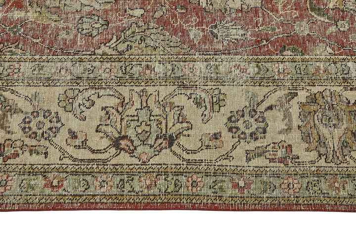 10x13 Beige Vintage Large Area Rug - 50188