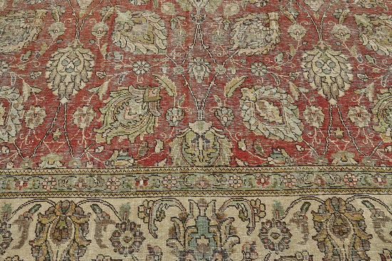 10x13 Beige Vintage Large Area Rug - 50188