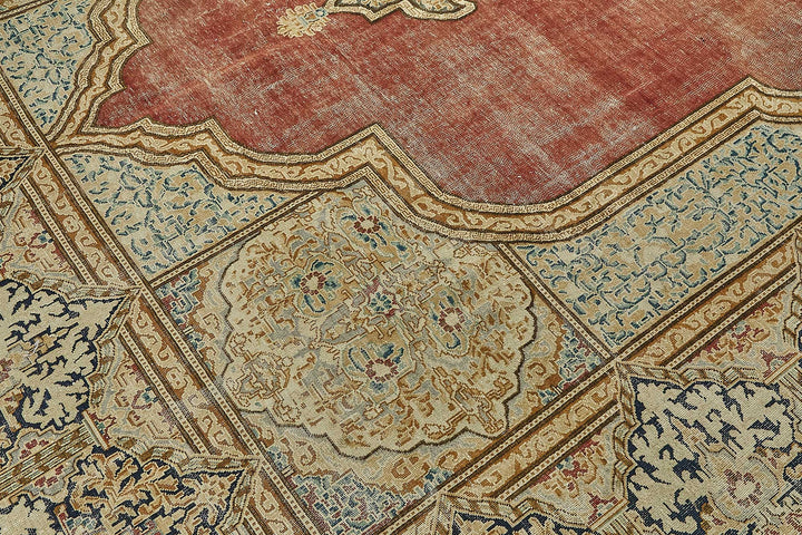 9x13 Beige Vintage Large Area Rug - 50189