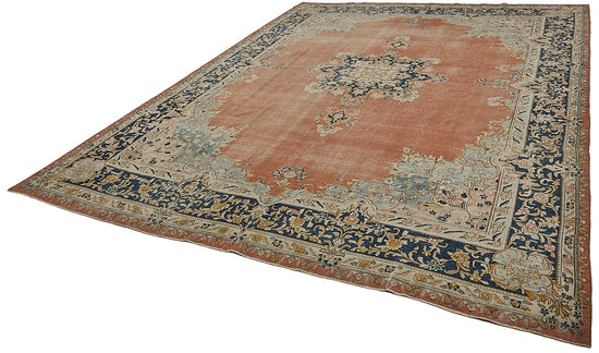 10x14 Beige Vintage Large Area Rug - 50190