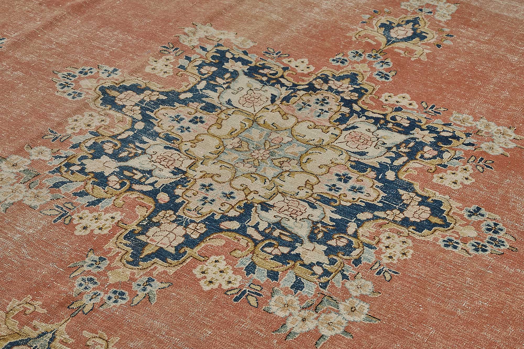10x14 Beige Vintage Large Area Rug - 50190