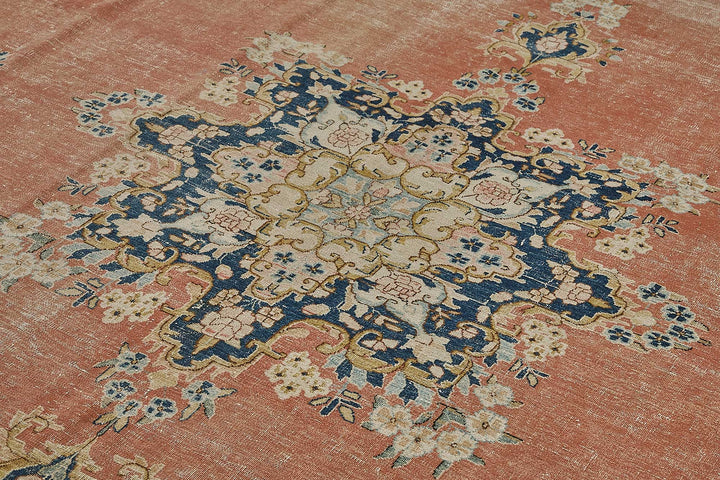 10x14 Beige Vintage Large Area Rug - 50190