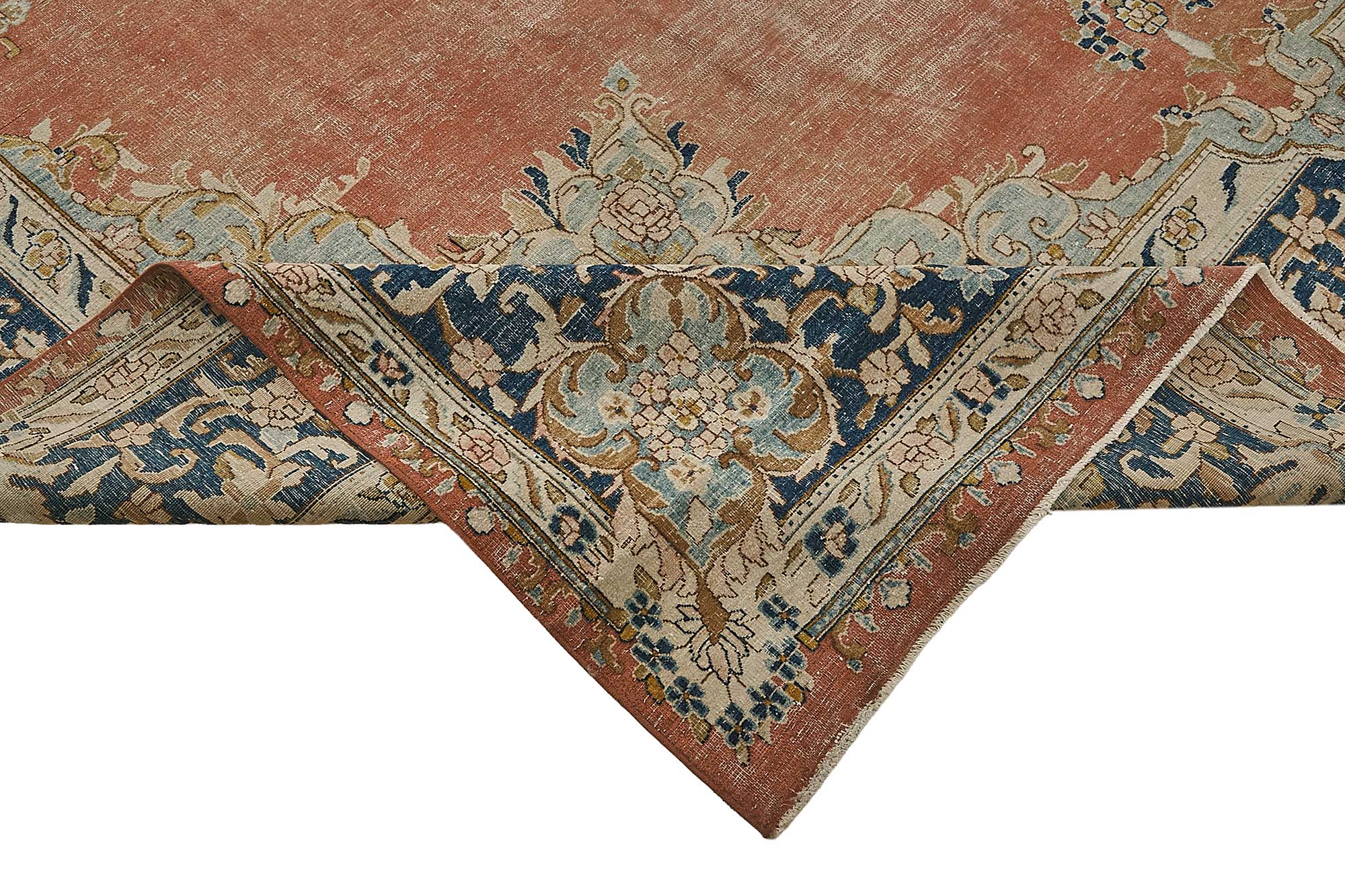 10x14 Beige Vintage Large Area Rug - 50190