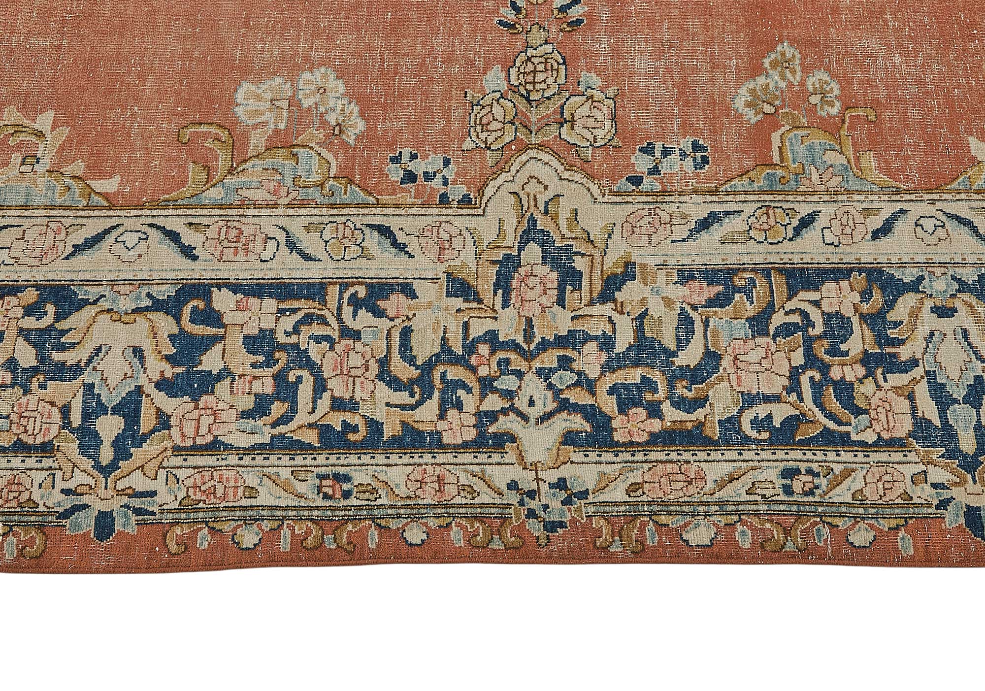 10x14 Beige Vintage Large Area Rug - 50190