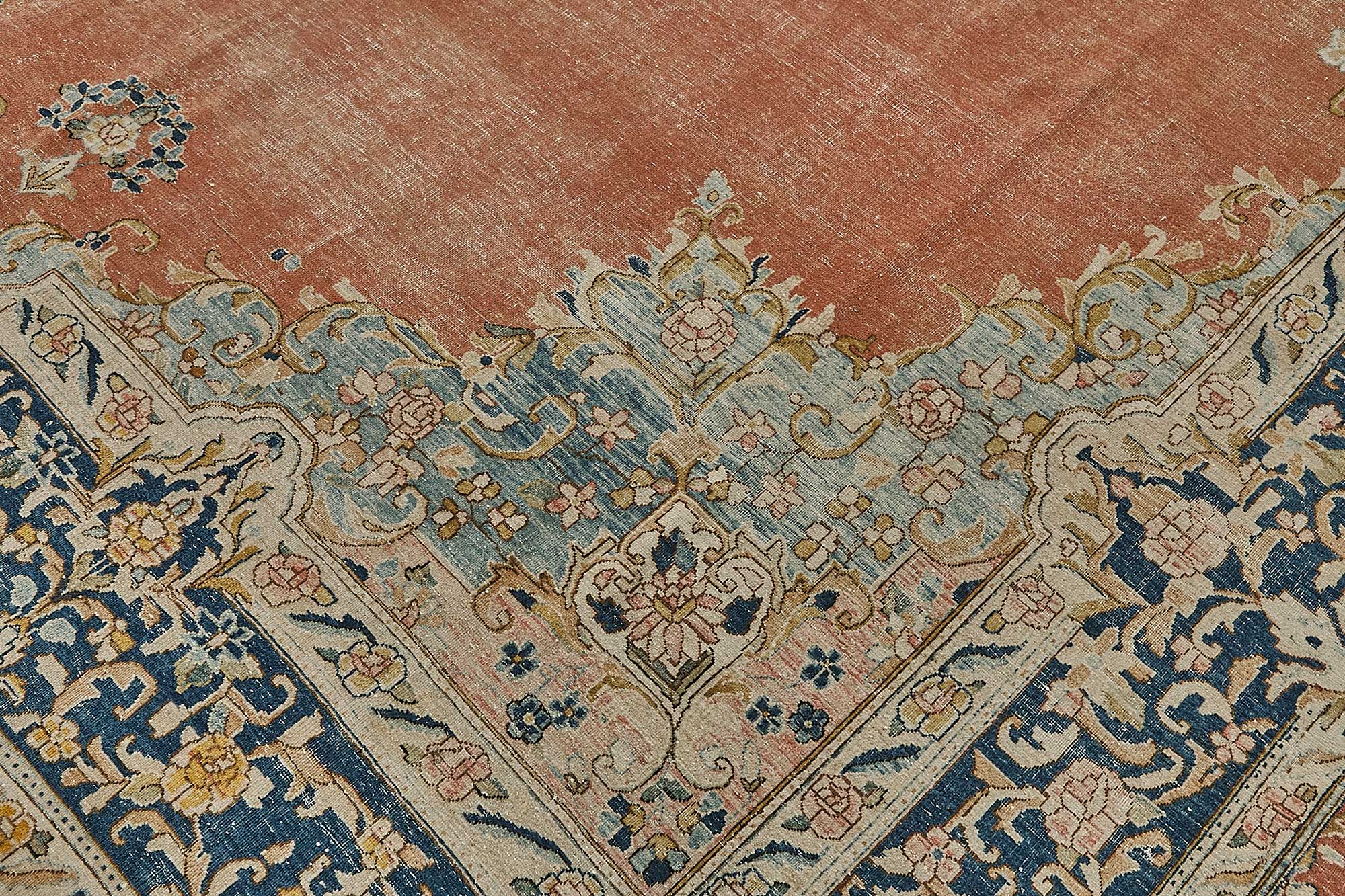 10x14 Beige Vintage Large Area Rug - 50190
