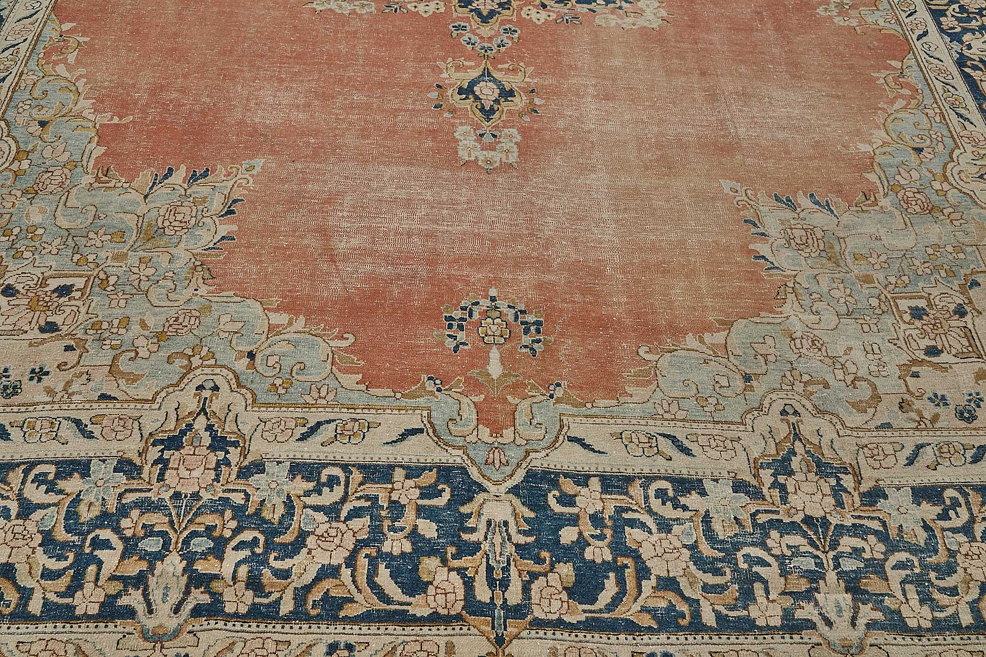 10x14 Beige Vintage Large Area Rug - 50190