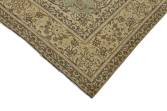 8x11 Beige Vintage Large Area Rug - 50192