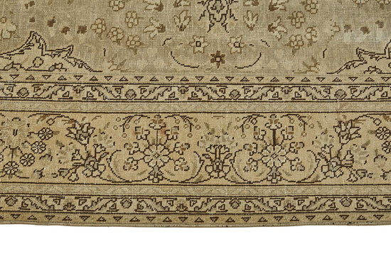 8x11 Beige Vintage Large Area Rug - 50192