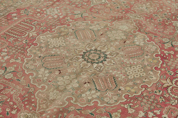 9x12 Beige Vintage Large Area Rug - 50193