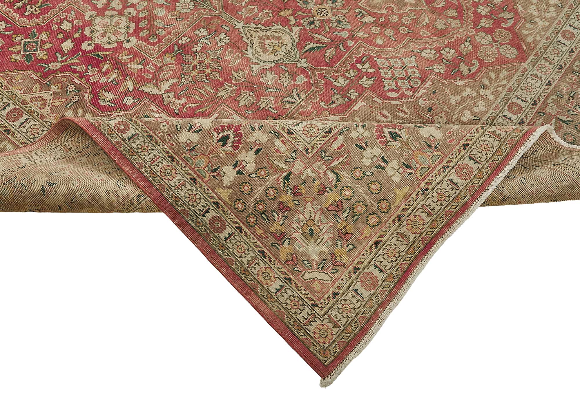 9x12 Beige Vintage Large Area Rug - 50193