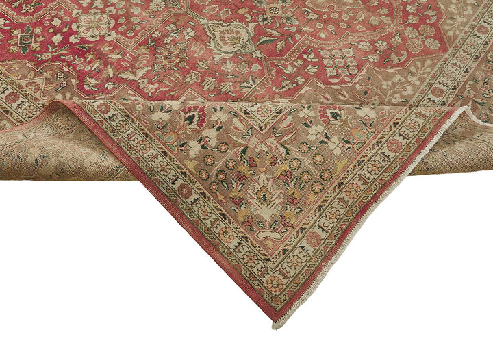 9x12 Beige Vintage Large Area Rug - 50193