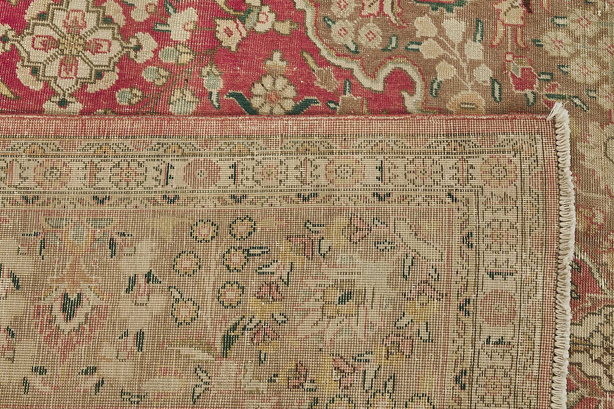 9x12 Beige Vintage Large Area Rug - 50193
