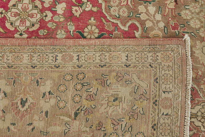9x12 Beige Vintage Large Area Rug - 50193